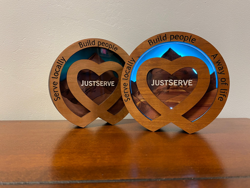 Just Serve Plaque