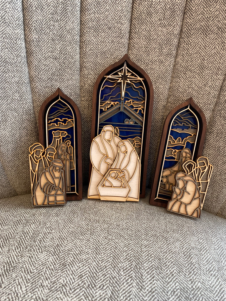 Peaked Arch Nativity