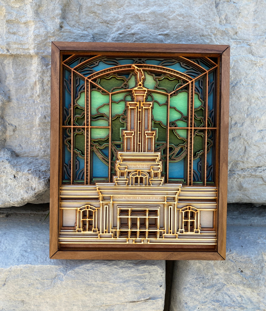 San Antonio Texas Temple Plaque