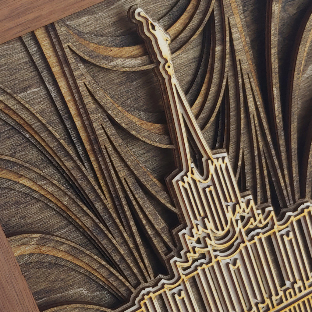 NEW DESIGN Creation for Layered Wood Plaque